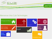 Tablet Screenshot of cubi.ca